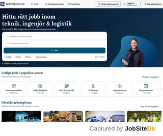 Teknikjobb platform preview Teknikjobb platform preview
