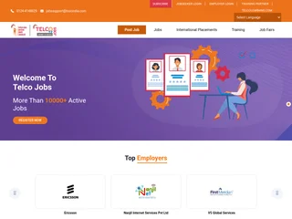 TelcoJobs screenshot preview