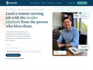 Telehealth Nurse Network platform preview
