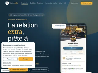 Tempo Jobs platform preview Tempo Jobs platform preview