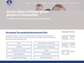 Terveydenhuoltoalantyot.fi screenshot preview