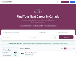 CareerOwl screenshot preview