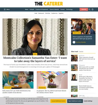 thecaterer.com platform preview