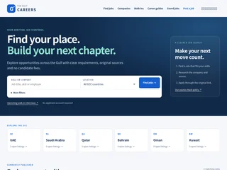 The Gulf Careers screenshot preview