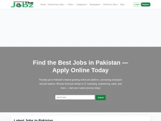 TheJobz.pk screenshot preview TheJobz.pk screenshot preview