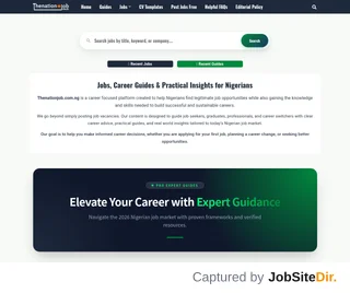 Thenationjob platform preview