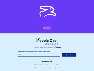 People Operations Job Board screenshot preview