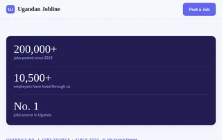 The Ugandan Jobline screenshot preview The Ugandan Jobline screenshot preview