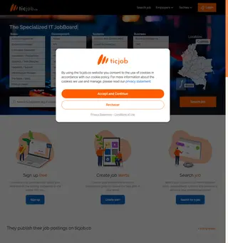 ticjob.co platform preview