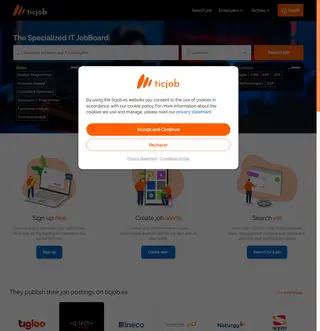 ticjob platform preview