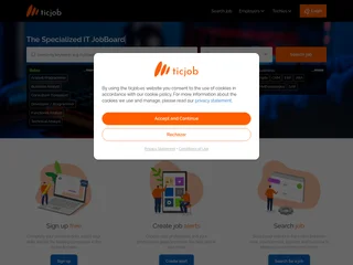 ticjob platform preview