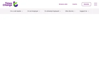 Times Change Women's Employment Service screenshot preview Times Change Women's Employment Service screenshot preview
