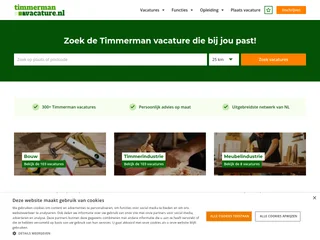 Timmerman Vacature platform preview