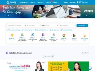 TimViec.com.vn platform preview
