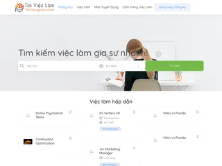 Timviecgiasu.com platform preview