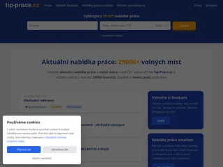 TIP-PRACE.cz platform preview TIP-PRACE.cz platform preview
