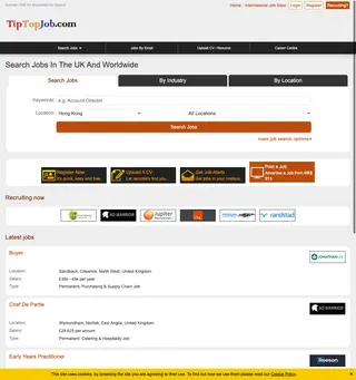 Tip Top Job platform preview