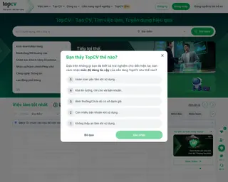 TopCV screenshot preview