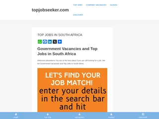 topjobseeker.com screenshot preview topjobseeker.com screenshot preview