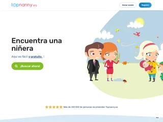 Topnanny.es platform preview