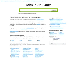 Top Sri Lanka Jobs platform preview Top Sri Lanka Jobs platform preview