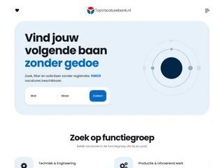 TopVacatureBank screenshot preview