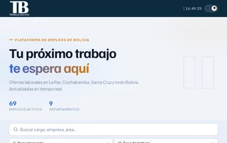 TrabajaBolivia screenshot preview