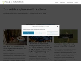 Trabaja en Medio Ambiente platform preview Trabaja en Medio Ambiente platform preview