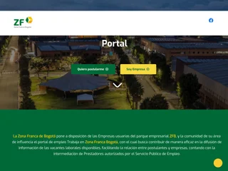 Trabaja en Zona Franca Bogotá screenshot preview