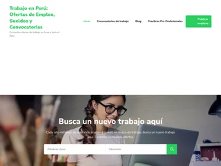 Trabajando.pe platform preview