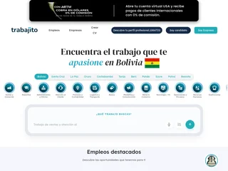 Trabajito platform preview Trabajito platform preview