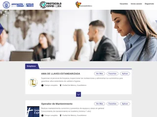 Asociacion de Hoteles de la Ciudad de Mexico | Bolsa de Trabajo screenshot preview