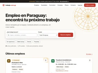 trabajo.com.py screenshot preview trabajo.com.py screenshot preview