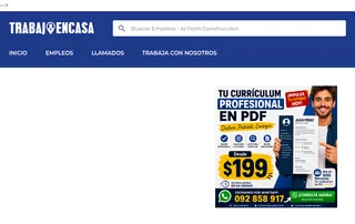 Trabajo en Casa Uruguay screenshot preview