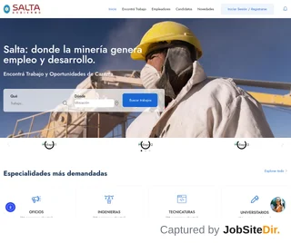 Trabajo Minería platform preview