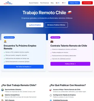 Trabajo Remoto Chile screenshot preview
