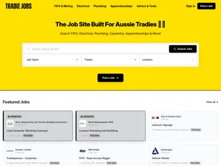 Tradie Jobs Australia screenshot preview