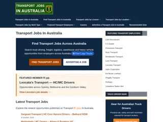 Transport Jobs In Australia platform preview Transport Jobs In Australia platform preview