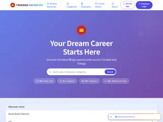 Trinidad Vacancies platform preview Trinidad Vacancies platform preview