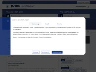 Trockenbauer sucht Arbeit screenshot preview Trockenbauer sucht Arbeit screenshot preview