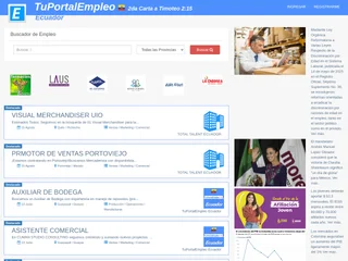 TuPortalEmpleo Ecuador screenshot preview