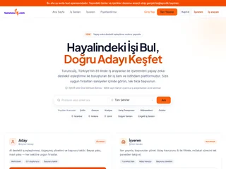 Turuncuİş platform preview