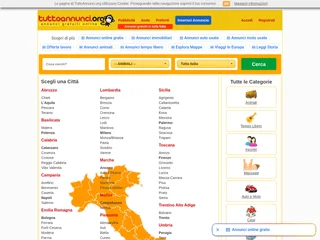 TuttoAnnunci.org platform preview TuttoAnnunci.org platform preview