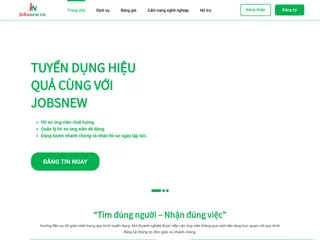 Jobsnew.vn screenshot preview Jobsnew.vn screenshot preview