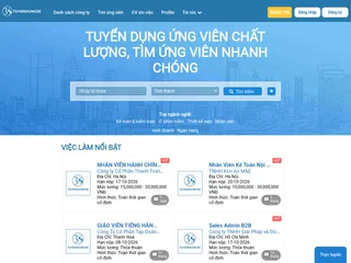 Tuyendung3s.com screenshot preview
