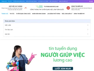 TUYENDUNGVIECLAM platform preview