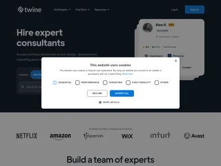 Twine platform preview