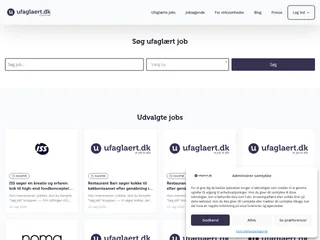 Ufaglaert.dk screenshot preview