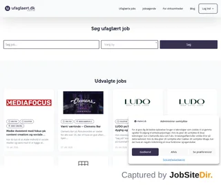 Ufaglaert.dk platform preview