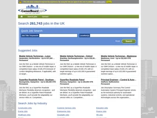 Careerboard - UK Jobs screenshot preview